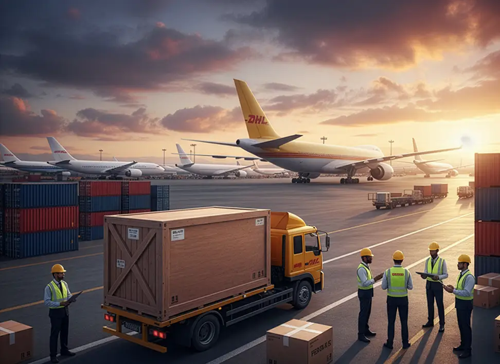 Shipping through DHL Five Fine Fragrance